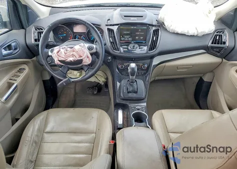 2014 Ford Escape Titanium z USA, uszkodzony, nr VIN 1FMCU9J99EUD80311